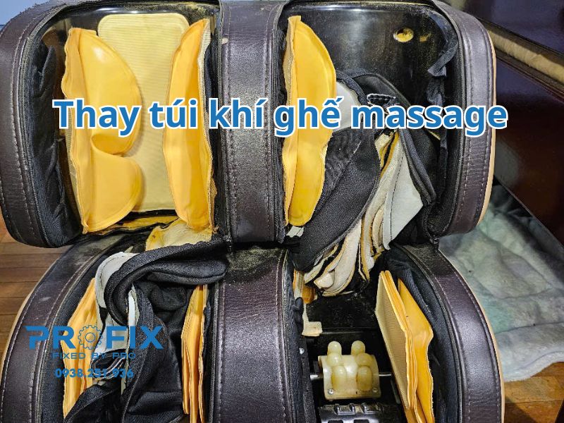Profix - địa chỉ thay túi khí ghế massage uy tín, giá cạnh tranh